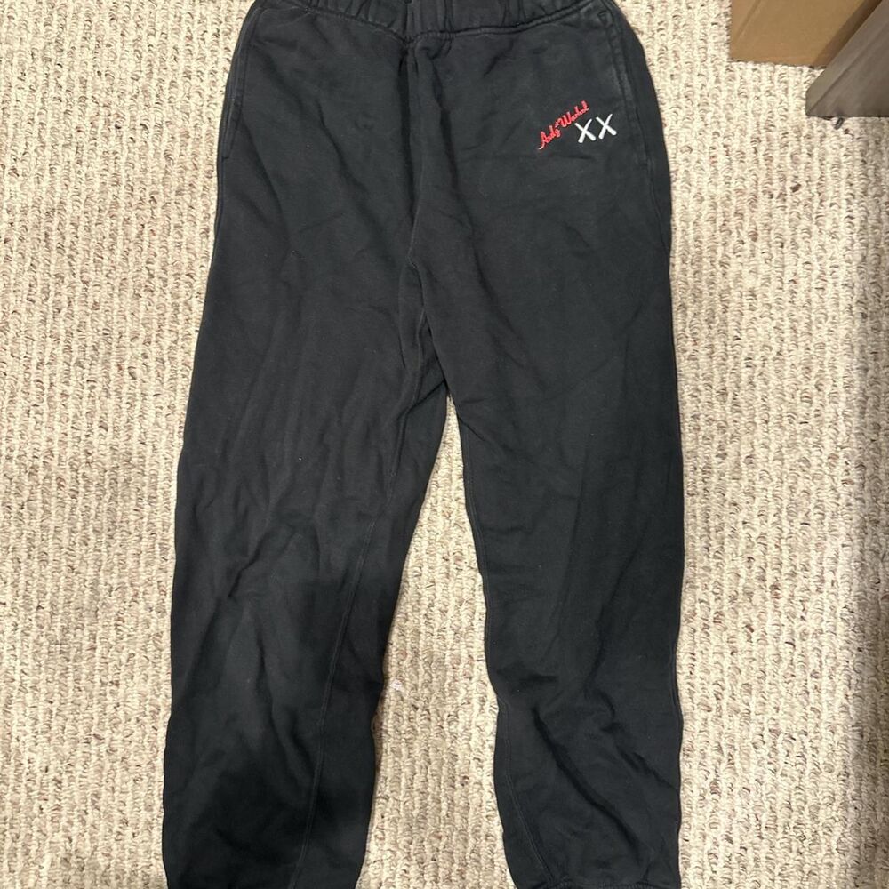 Kaws Men's Black Joggers-tracksuits